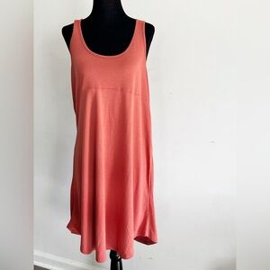 Cotton On Racerback A-line Mini Dress in Rusty Red